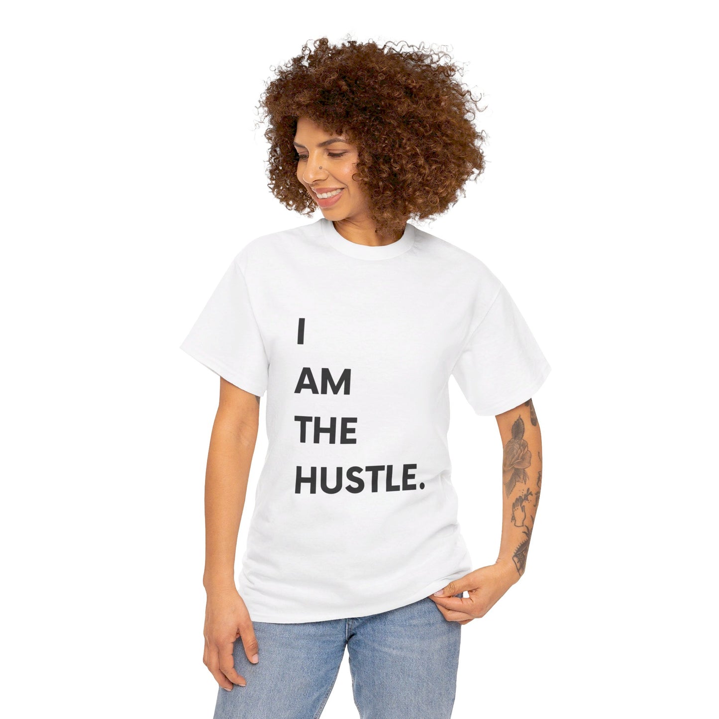 HUSTLE Heavy Cotton Tee