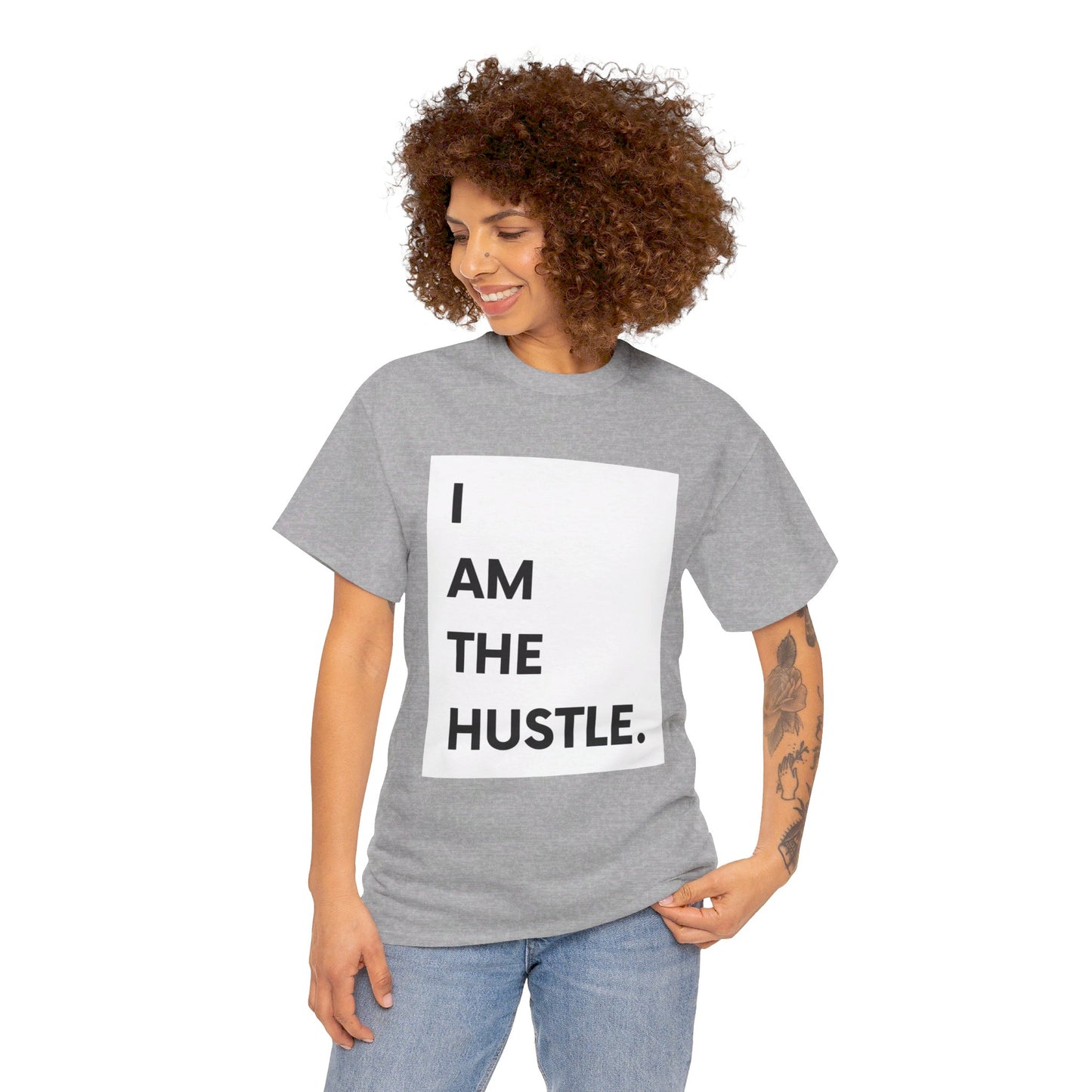 HUSTLE Heavy Cotton Tee
