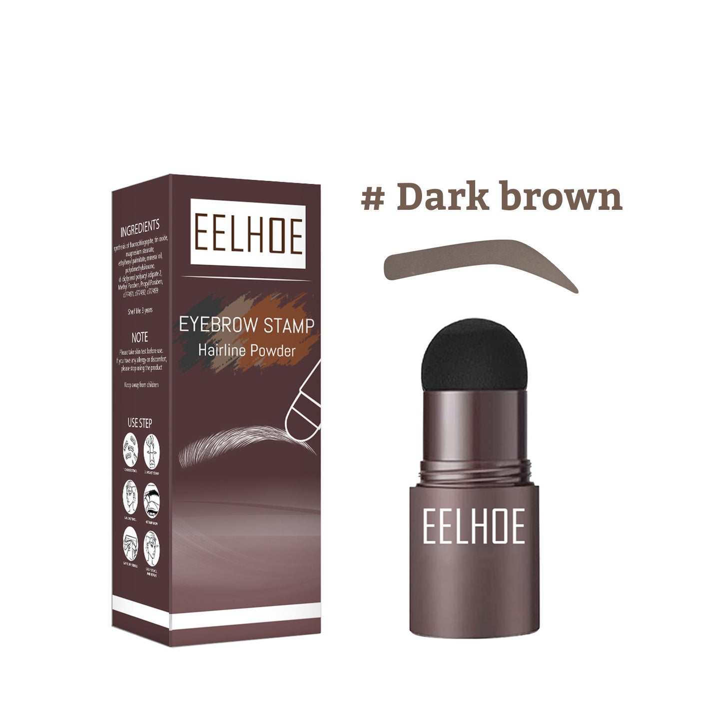 Eyebrow Stencil Powder Set | Hairline Powder | WATERPROOF