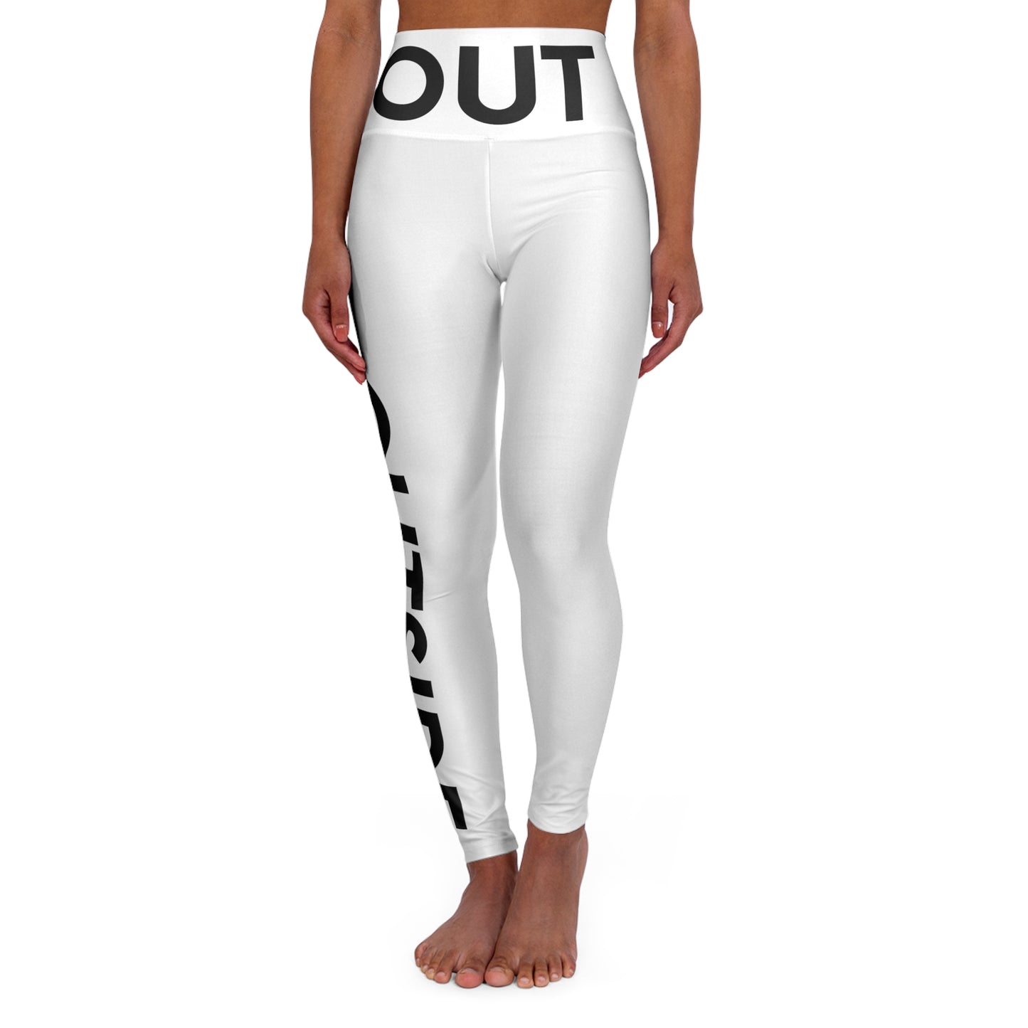 High Waisted Yoga Leggings (AOP)