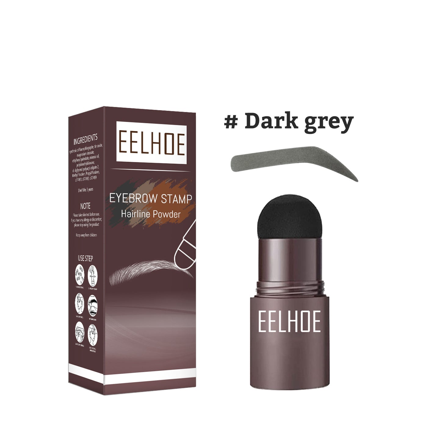 Eyebrow Stencil Powder Set | Hairline Powder | WATERPROOF