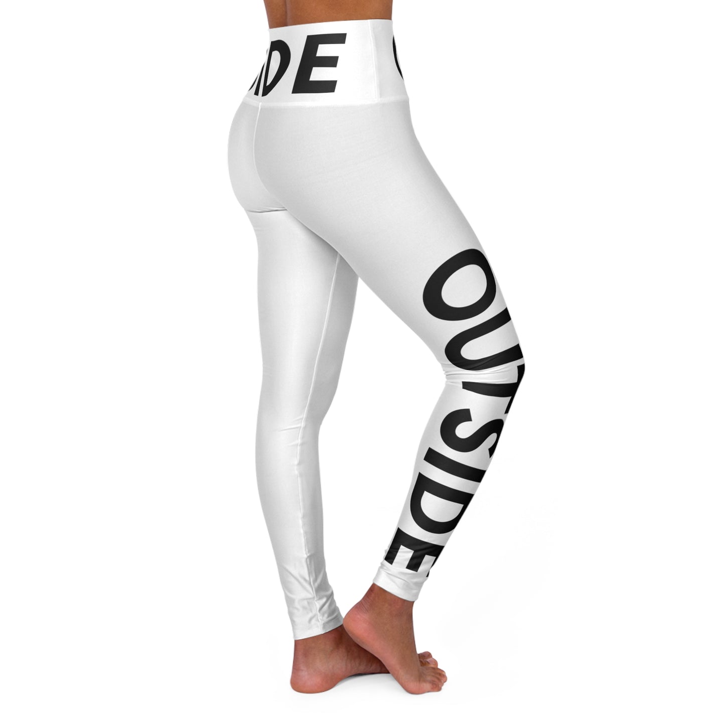 High Waisted Yoga Leggings (AOP)