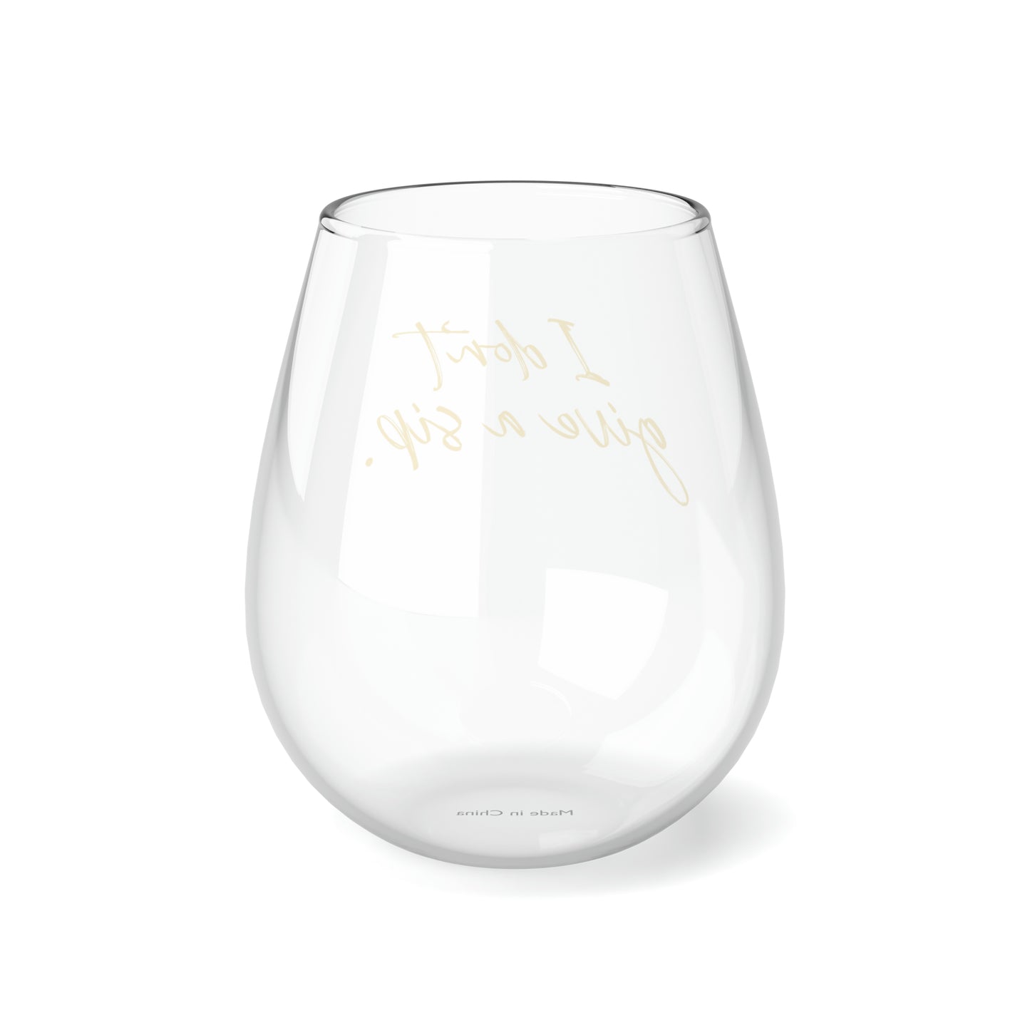 Stemless Wine Glass, 11.75oz