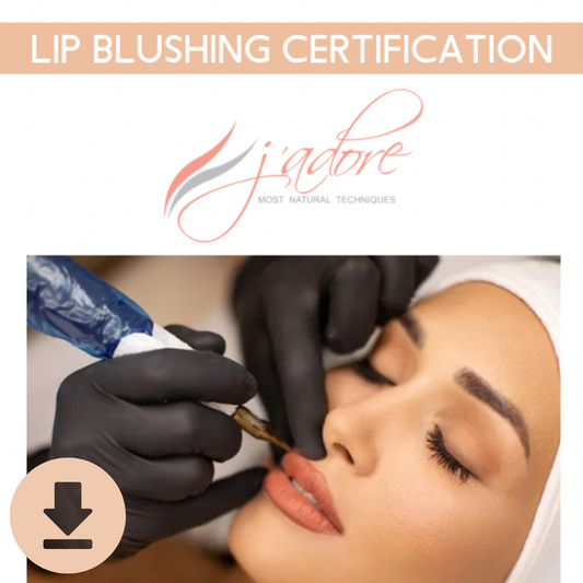 LIP BLUSHING CERTIFICATION MANUAL W/ MRR