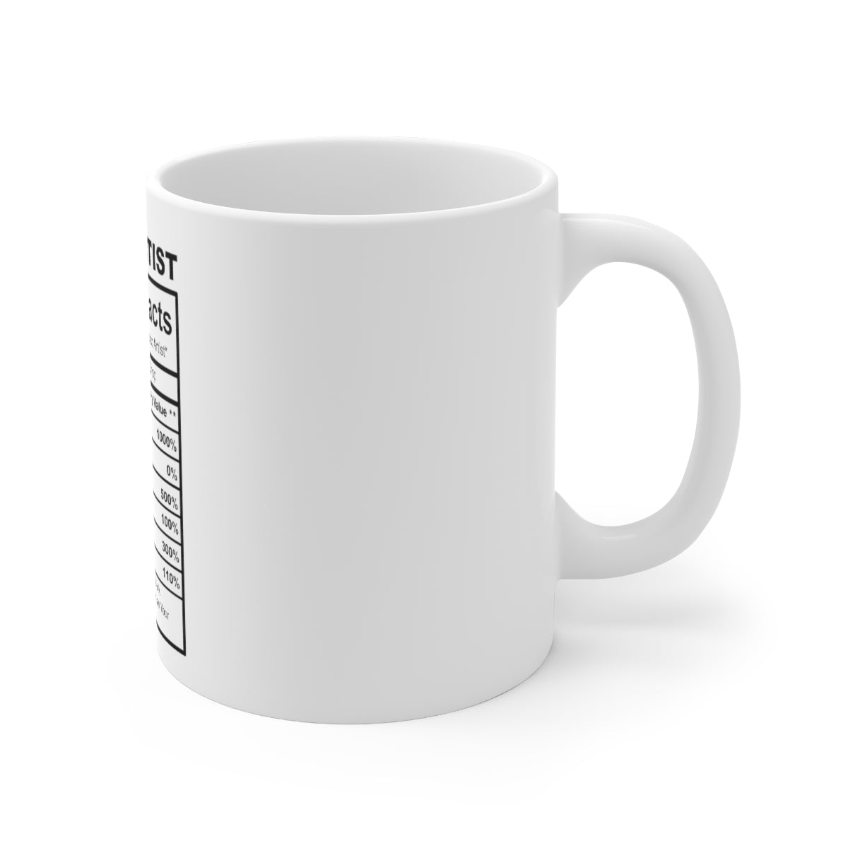 Tattoo Artisit Ceramic Coffee Mug