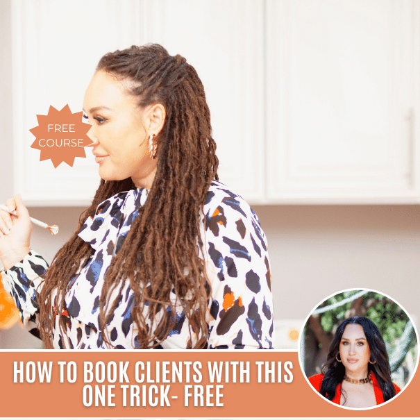 HOW TO BOOK CLIENTS WITH THIS ONE TRICK | FREE