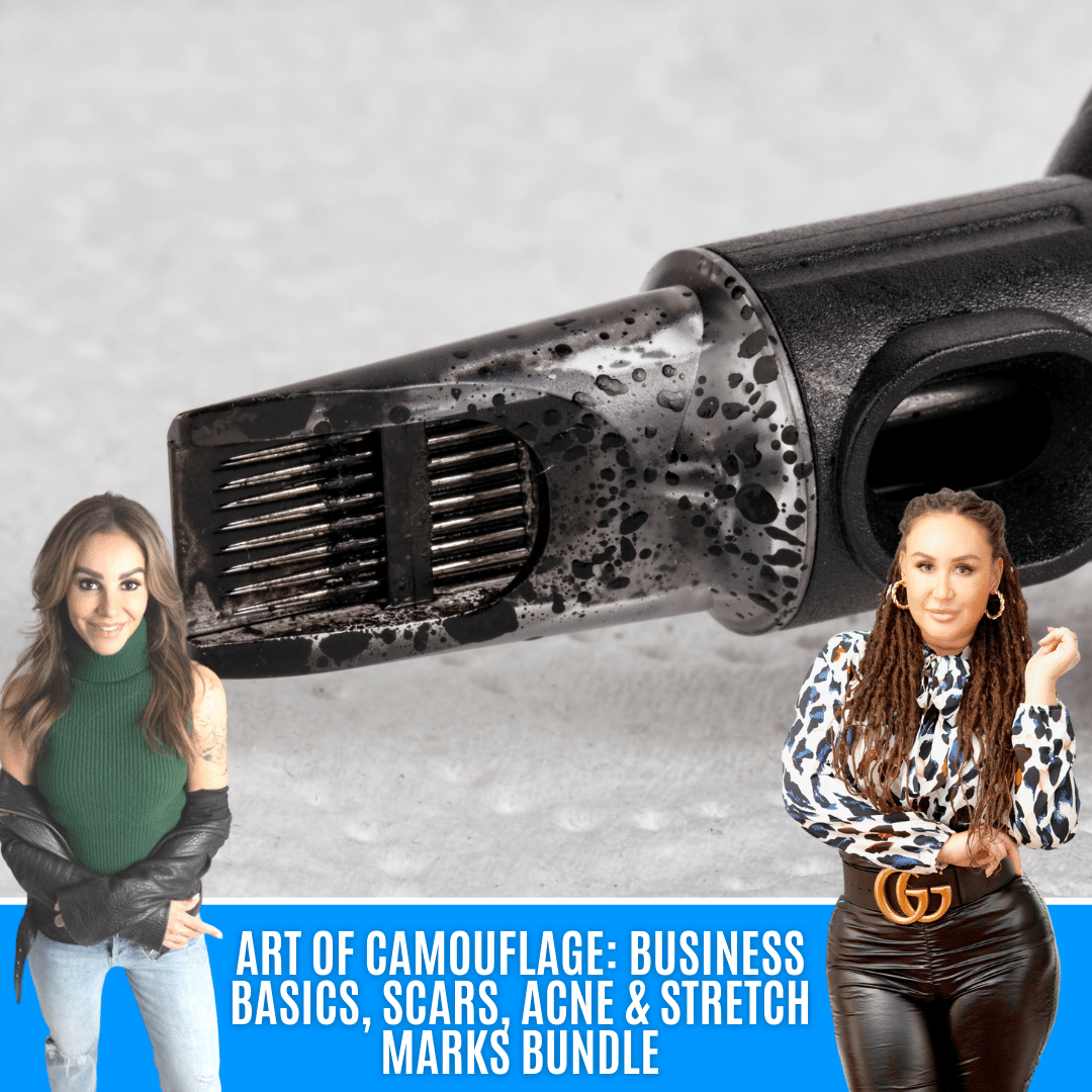 ART OF CAMOUFLAGE: BUSINESS BASICS, SCARS, ACNE & STRETCH MARKS BUNDLE