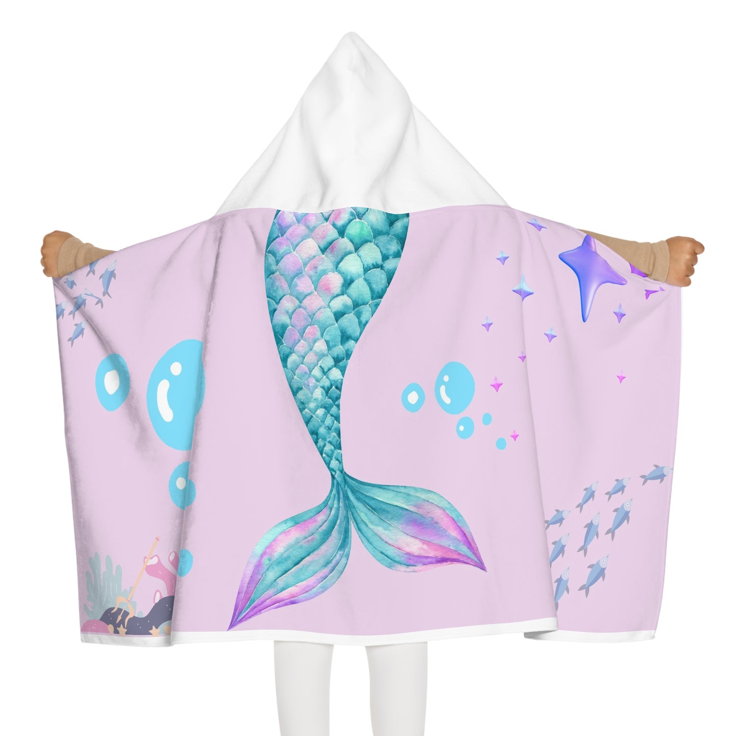 MERMAID Hooded Towel