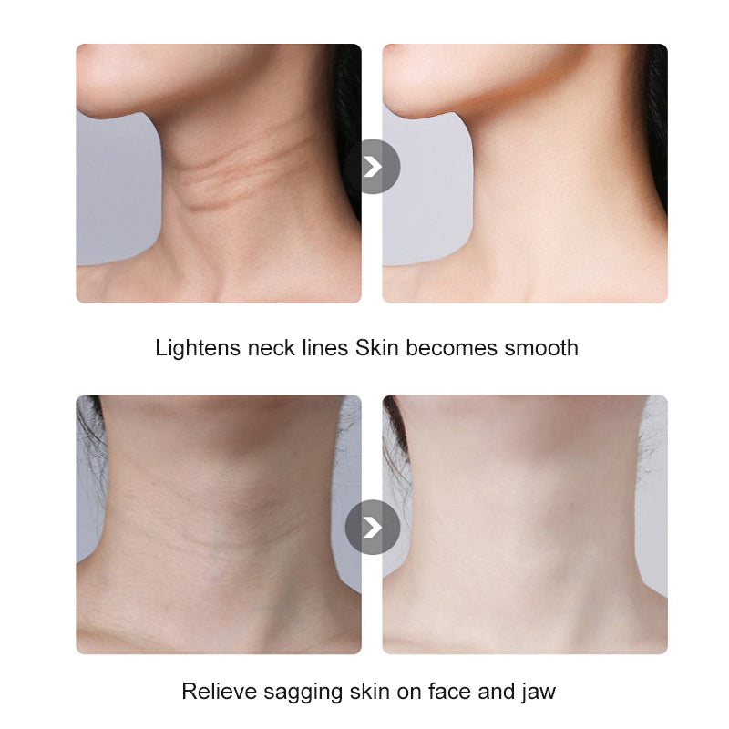 Neck wrinkles and neck massager