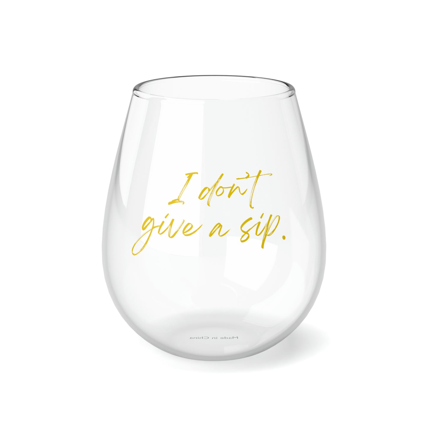 Stemless Wine Glass, 11.75oz