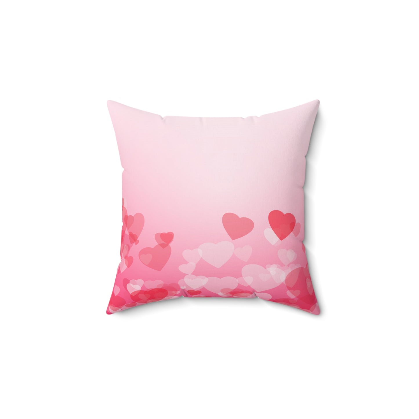 V-DAY HEARTS Square Pillow