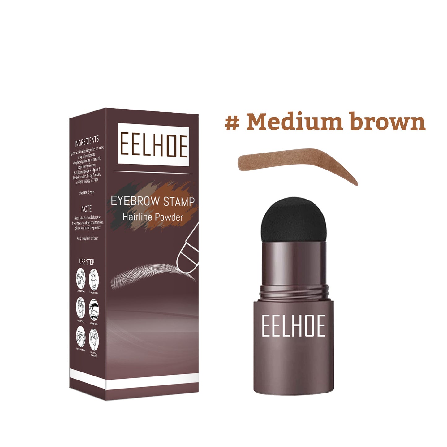 Eyebrow Stencil Powder Set | Hairline Powder | WATERPROOF