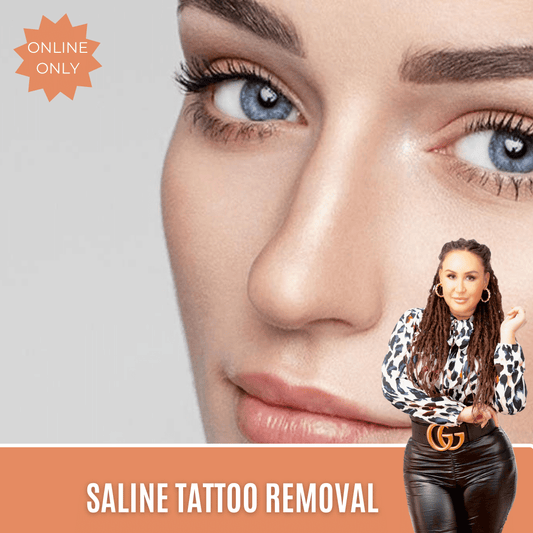 SALINE TATTOO REMOVAL | ONLINE ONLY